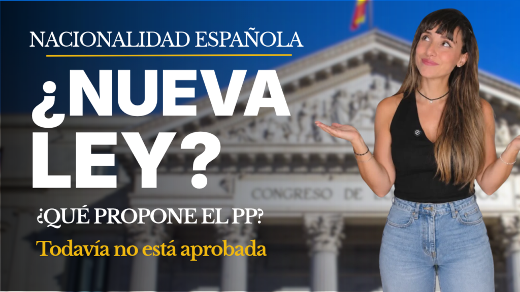 Ley de nacionalidad: María Cardona explica la propuesta del PP, todavía no aprobada